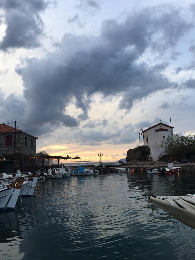 Rooms To Let To Kyma Skala Sikamineas Skala Sykamineas Bagian luar foto